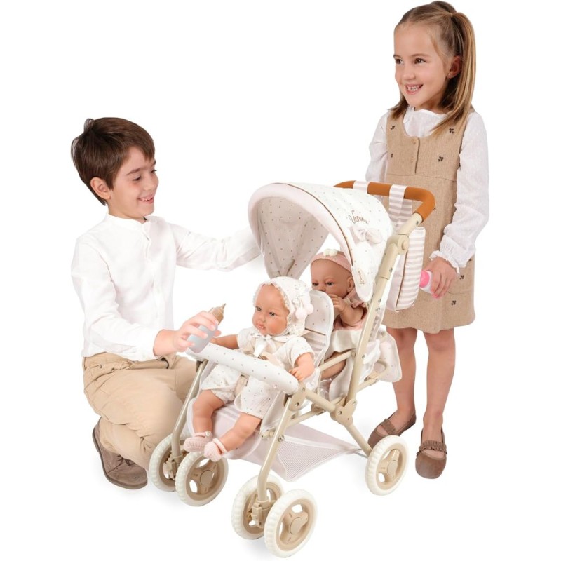 Silla gemelar plegable  para muñecas de