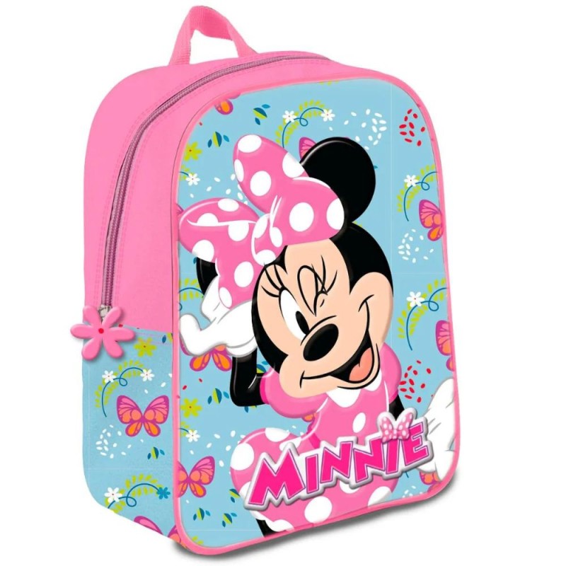 MOCHILA PEQUEÑA MINNIE FLOWER SMILE
