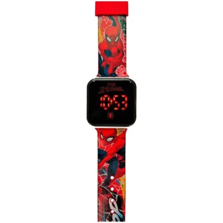 RELOJ LED SPIDERMAN