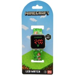 RELOJ LED MINECRAFT 2