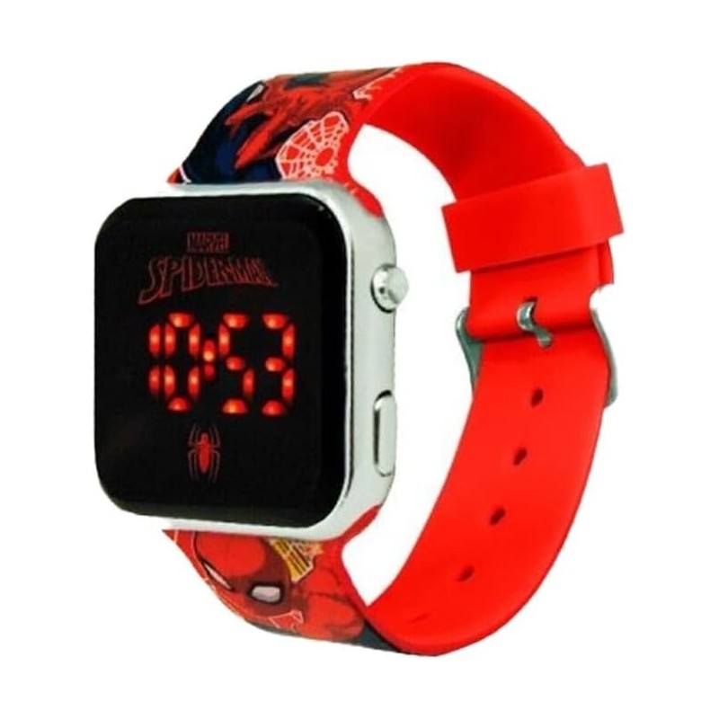 RELOJ LED SPIDERMAN