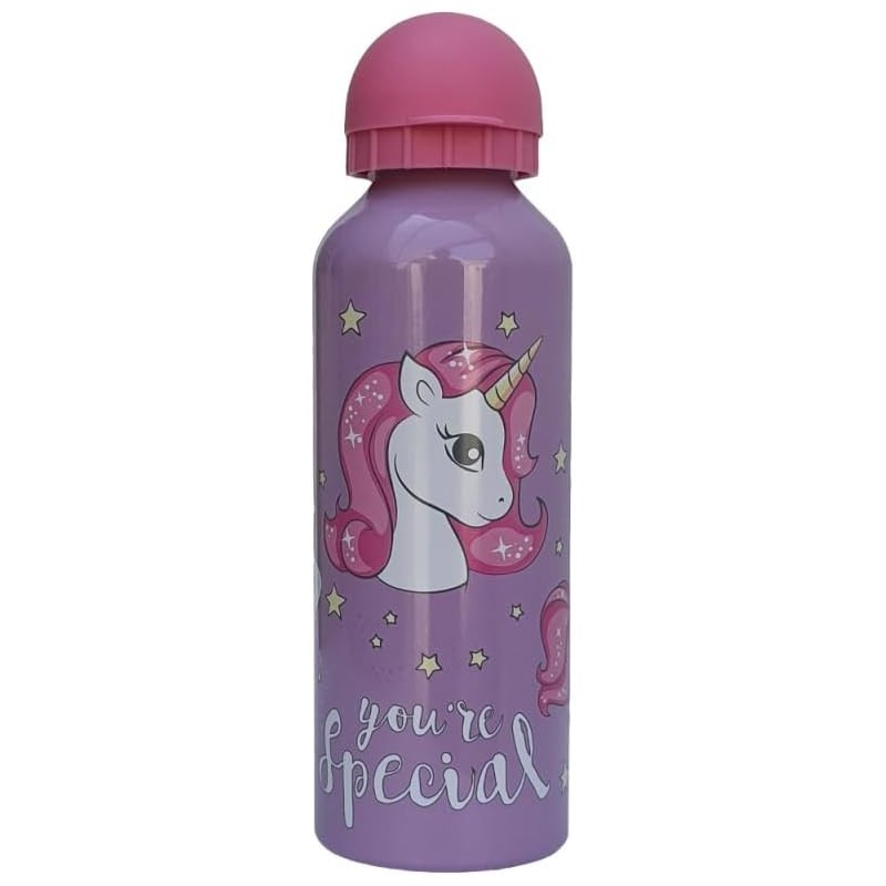 BOTELLA ALUMINIO UNICORNIO 500M