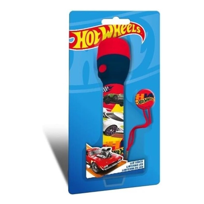LINTERNA LED GRANDE HOTWHEELS