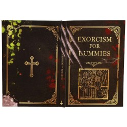 LIBRO "EXORCISM FOR DUMMIES" 22X15 CMS, 2