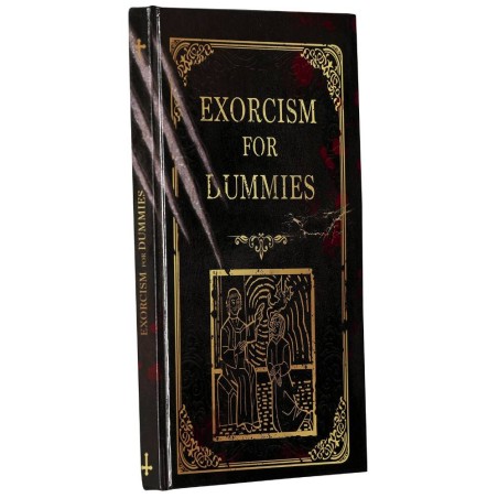 LIBRO "EXORCISM FOR DUMMIES" 22X15 CMS,