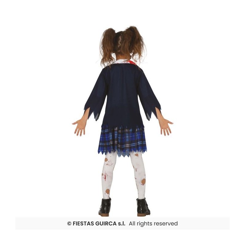 DISFRAZ COLEGIALA ZOMBIE 10-12 Años