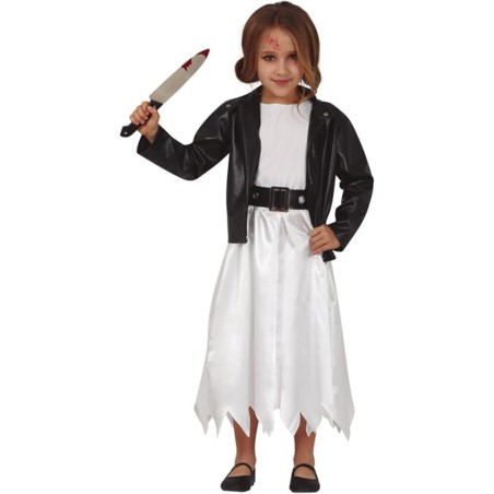DISFRAZ TIFFANY DOLL BRIDE 7-9 AÑOS