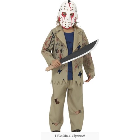 DISFRAZ JASON JAZZ DEAD 7-9 Años