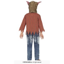 DISFRAZ HOMBRELOBO WEREWOLF 7-9 Años 2