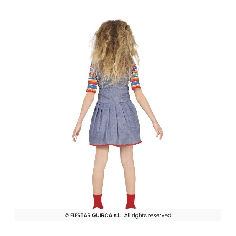 DISFRAZ MUñECA CHUCKY 5-6 Años
