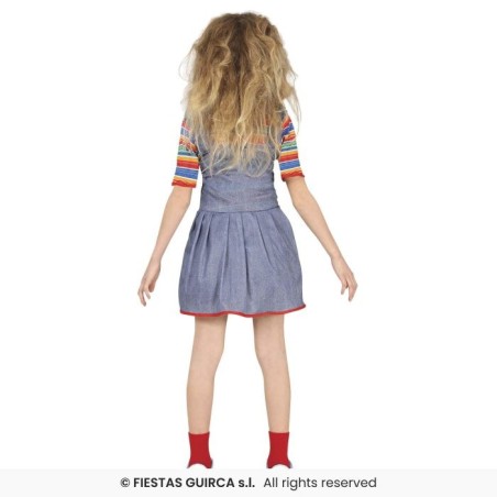 DISFRAZ MUñECA CHUCKY 5-6 Años