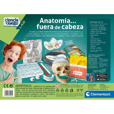JUEGO EDUCATIVO ANATOMIA - FUERA DE CABE