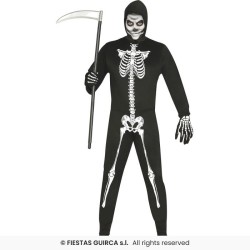 DISFRAZ ESQUELETO SKELETON 14-16 Años
