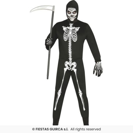 DISFRAZ ESQUELETO SKELETON 14-16 Años