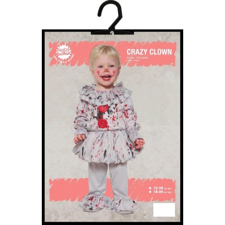 DISFRAZ PAYASO IT 2-3 Años