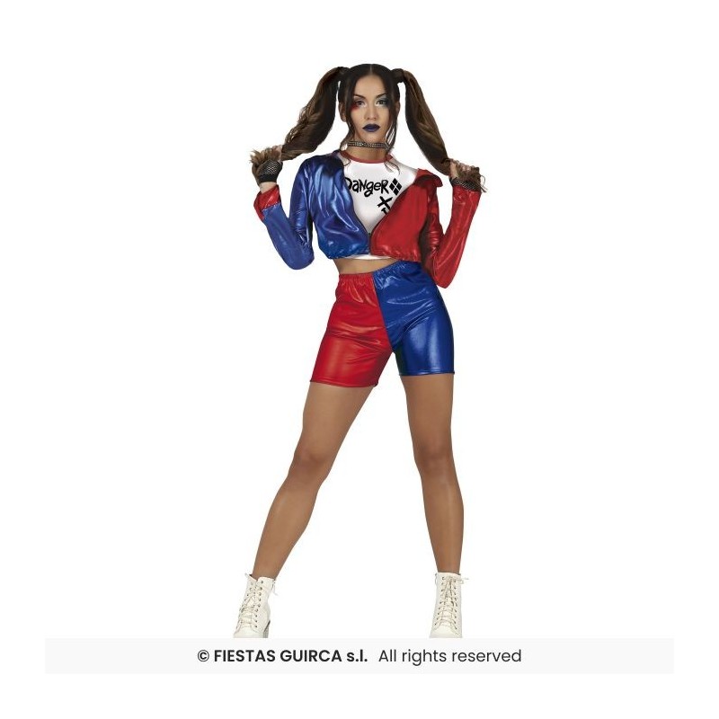 DISFRAZ HARLEYQUINN DANGEROUS GLAM (L)