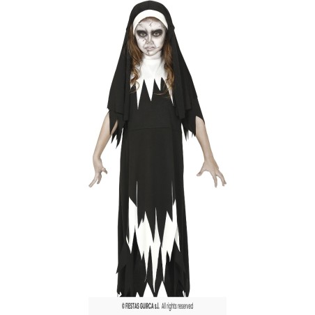 DISFRAZ MONJA ZOMBIE 10-12 Años