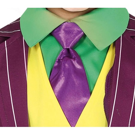 DISFRAZ JOKER CRAZY VILLAIN 7-9 Años
