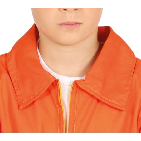DISFRAZ CONVICTO NARANJA PRESO 10-12 AÑO