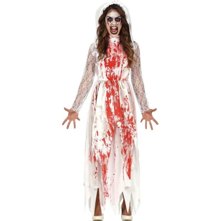 DISFRAZ LLORONA NOVIA SANGRIENTA T.M 38-