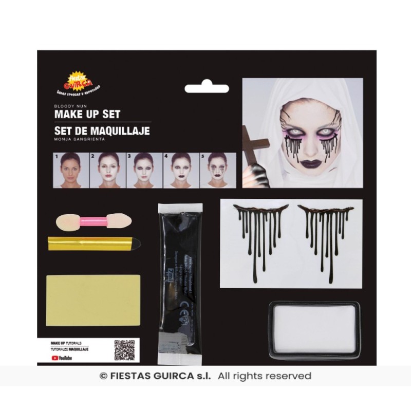 SET MAQUILLAJE BLOODY NUN