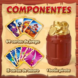 Pirate clash juego de cartas familiar  2