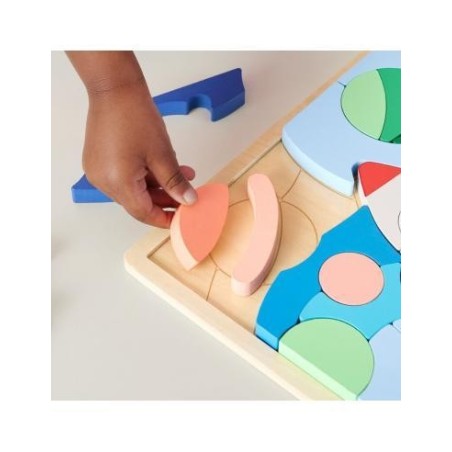 Fisher-Price Puzzle Espacial de Madera 