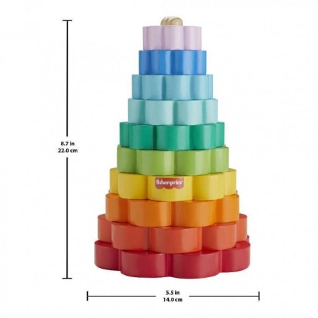 Fisher-Price Pirámide de Aros apilable