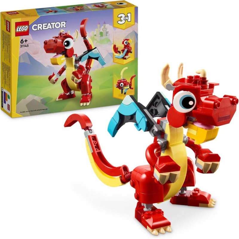 LEGO Creator 3 en 1 Dragón Ro