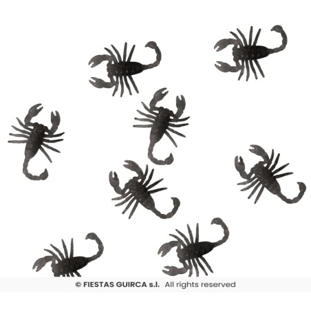 BOLSA 8 ESCORPIONES 6 CMS.