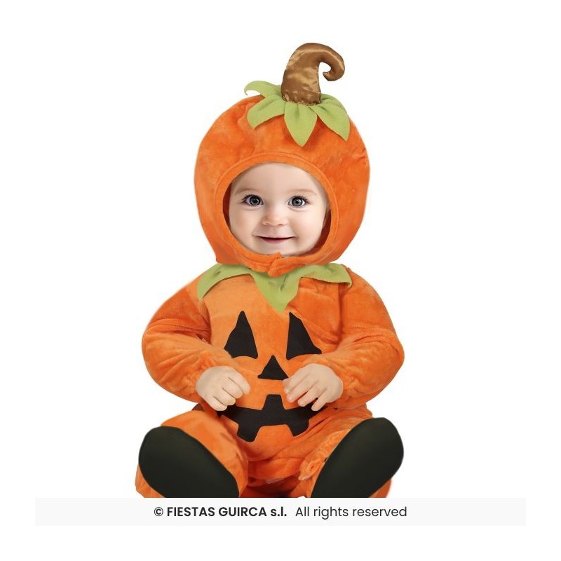 DISFRAZ PUMPKIN CALABAZA 18-24 Meses