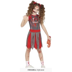 DISFRAZ ANIMADORA ZOMBIE 7-9 Años