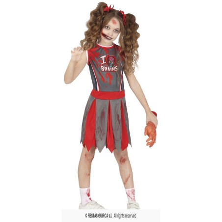 DISFRAZ ANIMADORA ZOMBIE 10-12 Años