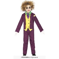DISFRAZ JOKER CRAZY VILLAIN 3-4 Años