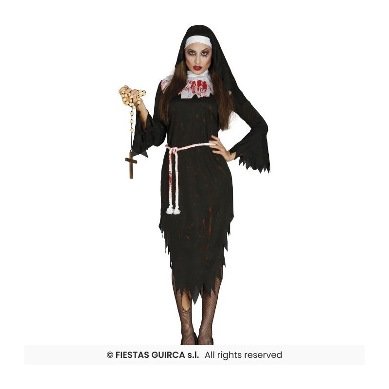 DISFRAZ MONJA ZOMBIE (L)