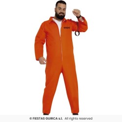 DISFRAZ CONVICTO PRESO NARANJA (XL) 2