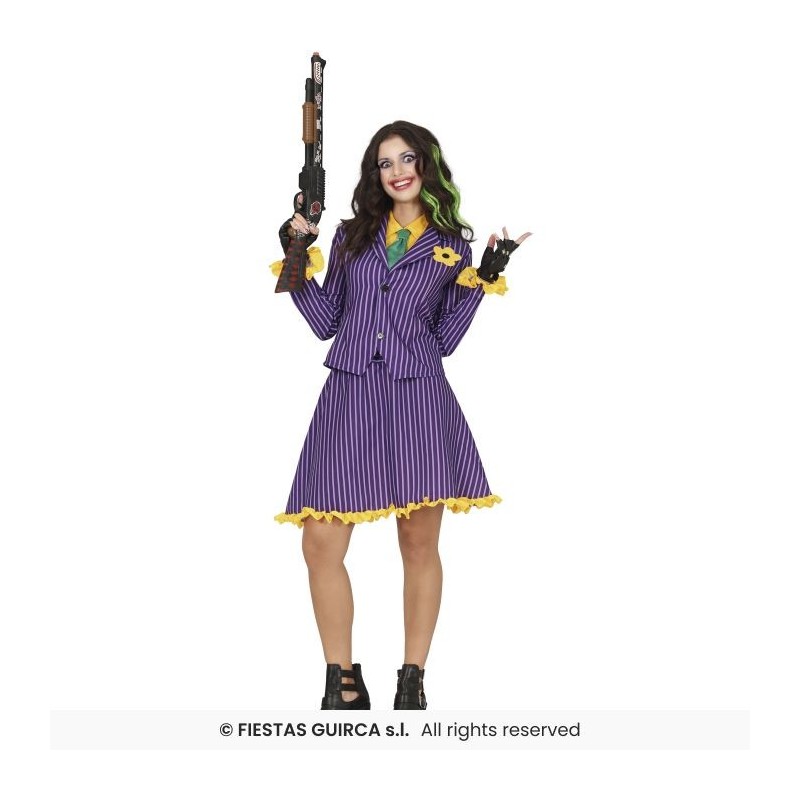 DISFRAZ JOKER MUJER MRS.LAUGHT (S)