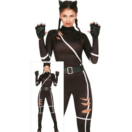 DISFRAZ CATWOMAN BLACK CAT T.L 42-44