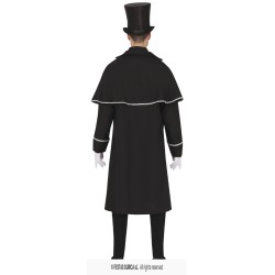 DISFRAZ VAMPIRO PLATEADO SILVER T.M 48-5 2