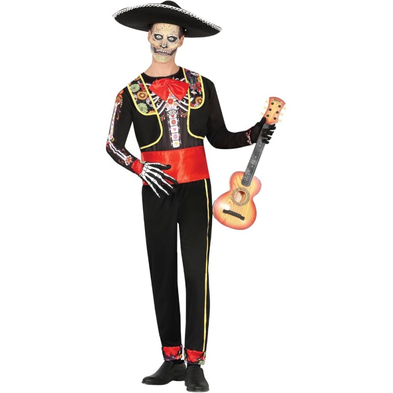 DISFRAZ CATRIN MARIACHI SKELETON T.M 48-