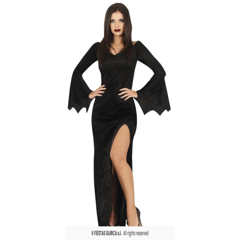 DISFRAZ MORTICIA GOTHIC MADAMME (M)