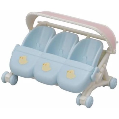 Carrito De Trillizos