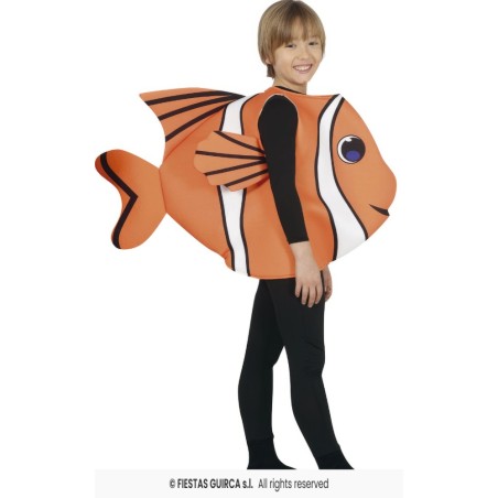 DISFRAZ PEZ NEMO 5-6 Años