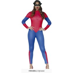 DISFRAZ SUPERHEROINA SPIDERGIRL T.S 36-3
