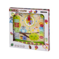 JUEGO EDUCATIVO MADERA BUHOS +3A ESPAÑOL