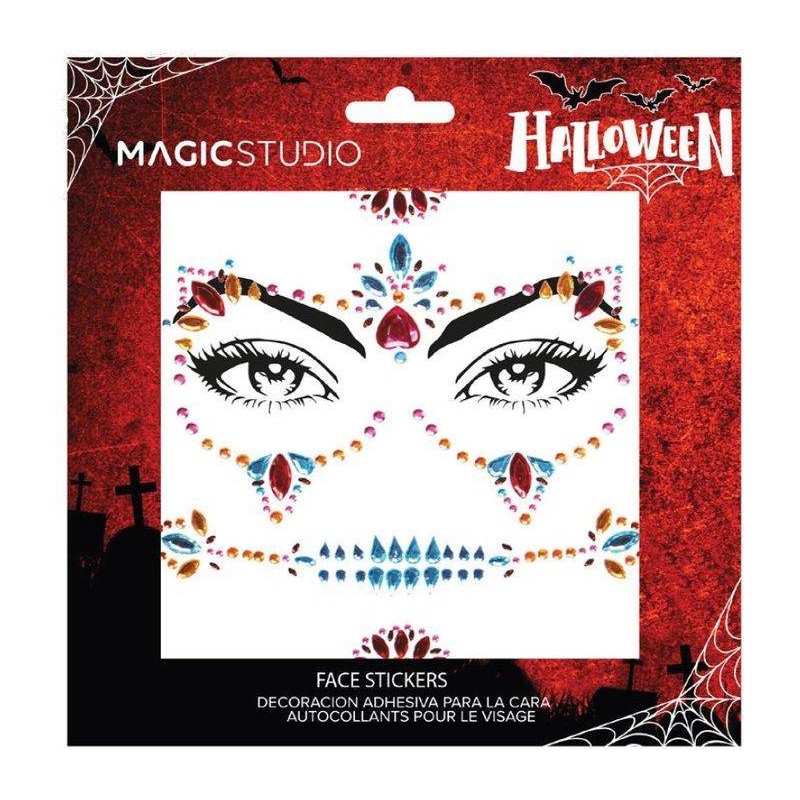 MAGIC STUDIO HALLOWEEN FACE GEMS STICKER