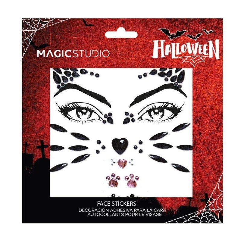 MAGIC STUDIO HALLOWEEN  FACE GEMS STICKE