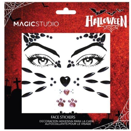 MAGIC STUDIO HALLOWEEN  FACE GEMS STICKE