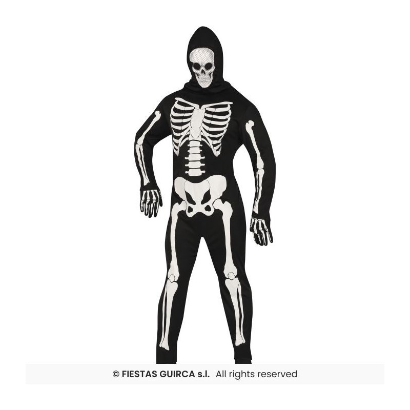 DISFRAZ ESQUELETO SKELETON (L)