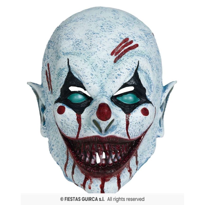MASCARA PAYASO SONRIENTE, LATEX